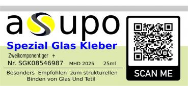 Cabrio Heckscheibenkleber